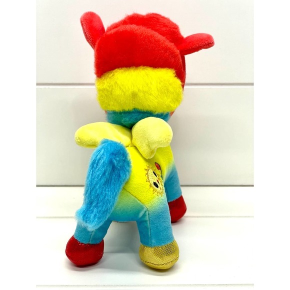 Tokidoki Unicorno Aurora Summer Plush 7.5" Rainbow Blue Red Stuffed Horse 2021 - Picture 3 of 5